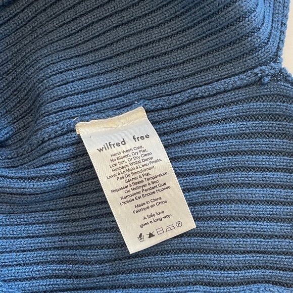 ARITZIA Wilfred Free Asianna Merino Wool Sweater - Picture 10 of 11